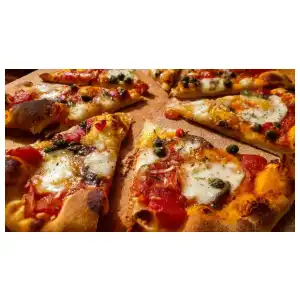 Pizza de chorizo miniatura 2